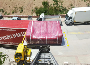 Siteler asansörlü taşımacılık