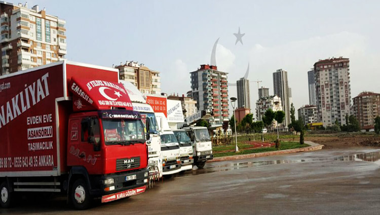 Siteler nakliye araçlarımız